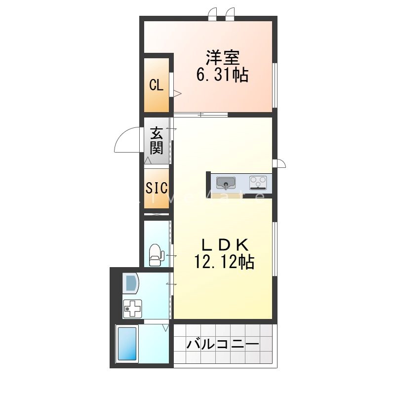 (仮称)西新町PJ 間取り