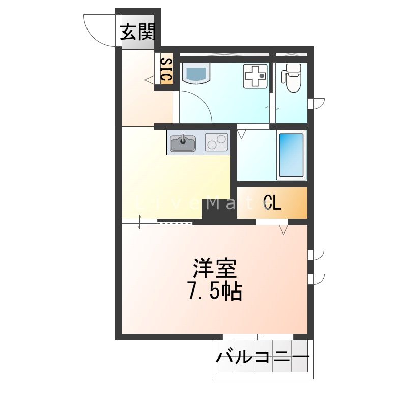 (仮称)西新町PJ 間取り