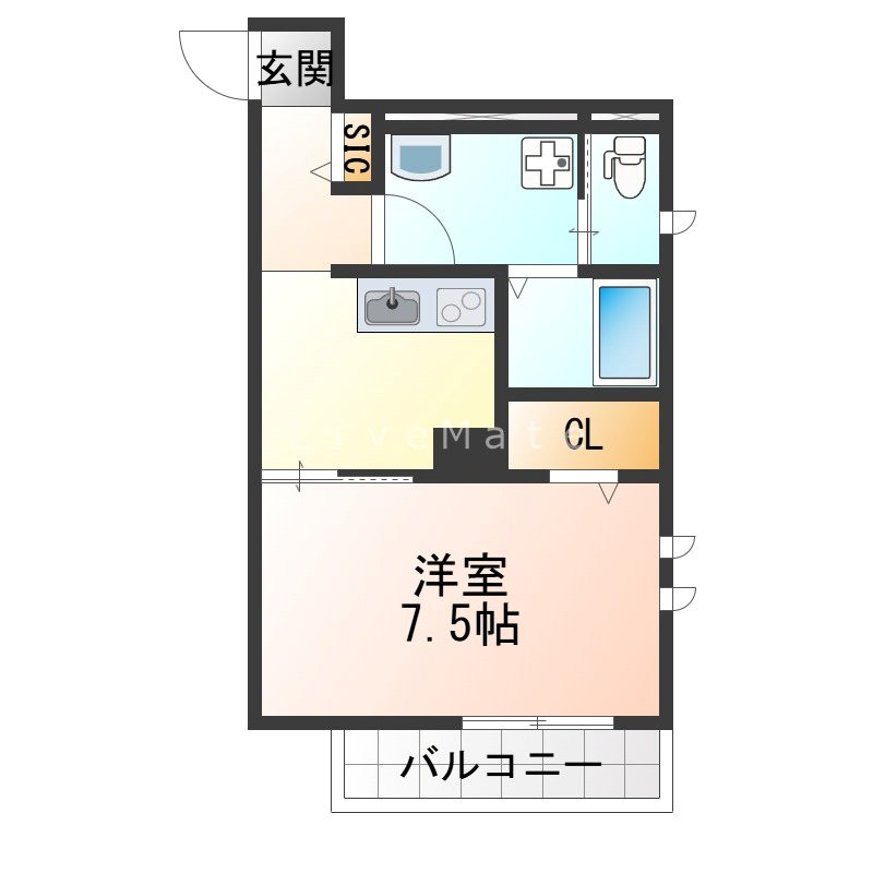 (仮称)西新町PJ 間取り