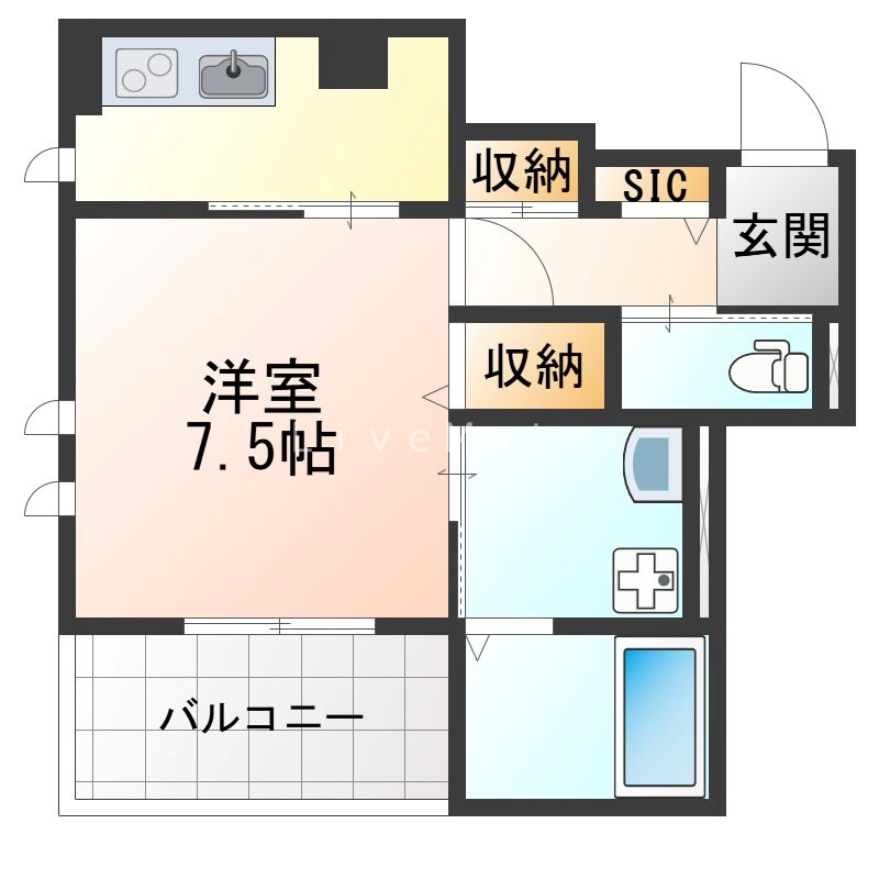 (仮称)西新町PJ 間取り