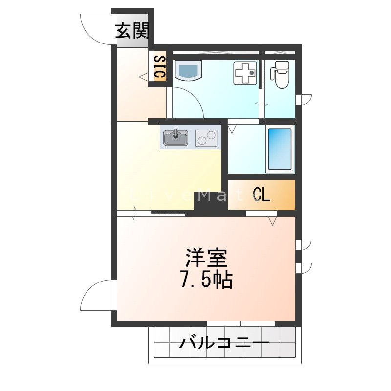 (仮称)西新町PJ 間取り