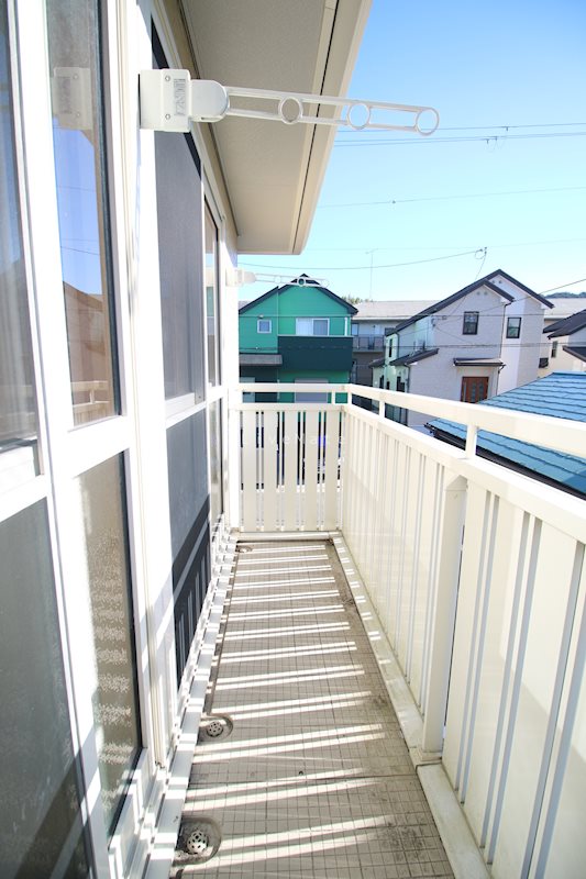多井畑南町戸建賃貸D棟 ベランダ