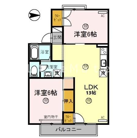 セジュール久保 間取り