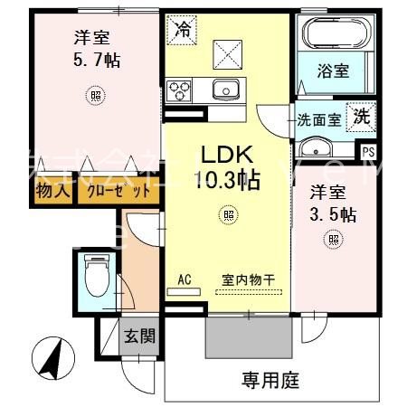 ウィット垂水Ⅱ 間取り