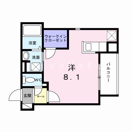 ヒカルサ明石南王子 間取り
