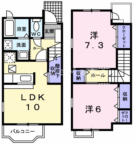 カーサ・クララ 間取り