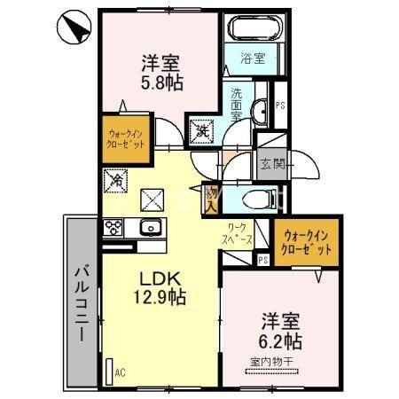 レリヤンファミリオⅧ 間取り