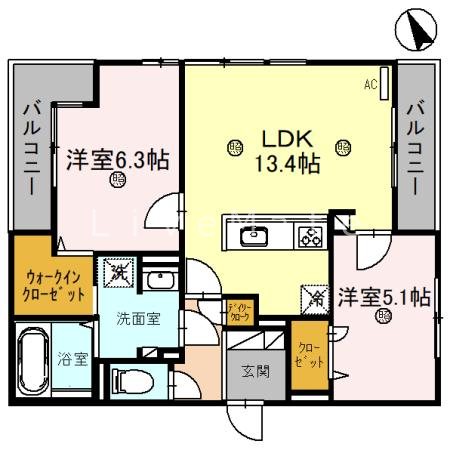 アルタイル明石 間取り