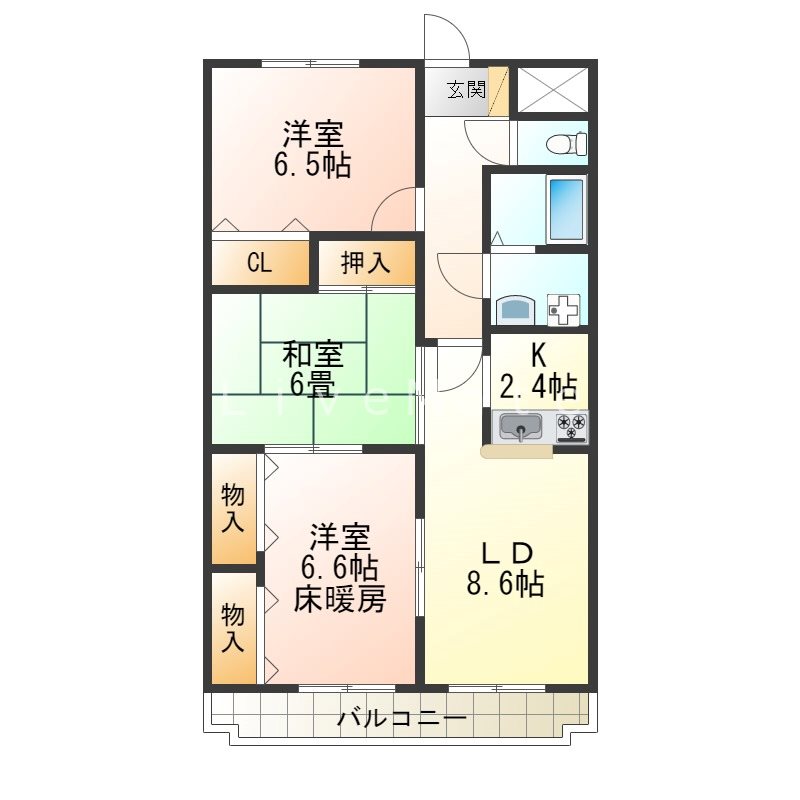 ピュア・プルーン 間取り