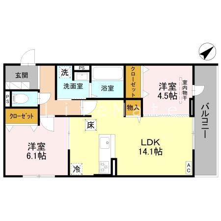 ステラフォーリア 間取り