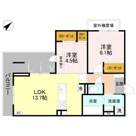 ステラフォーリア 間取り