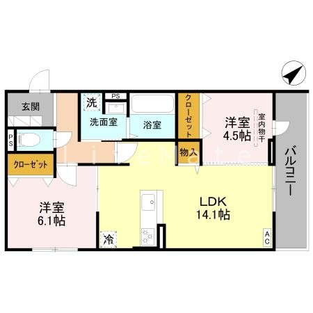ステラフォーリア 間取り