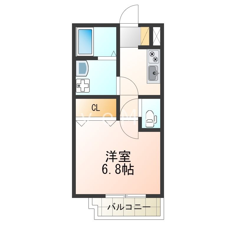 ジーメゾン明石大久保  間取り
