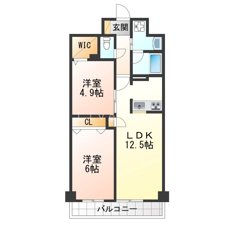 グランリベレ明石  間取り