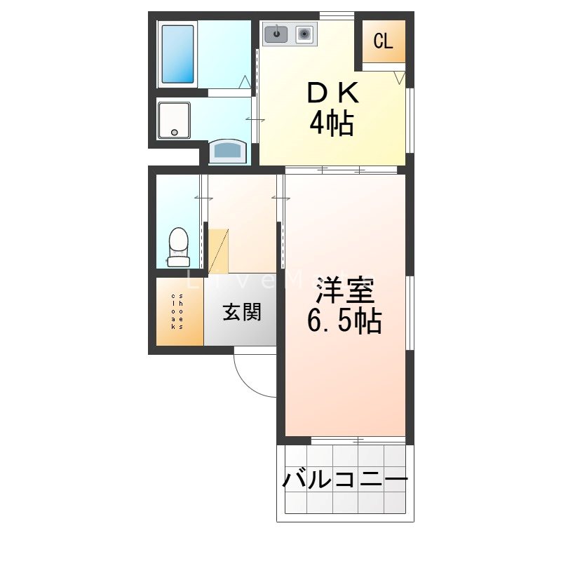 エターナルシー福田 間取り