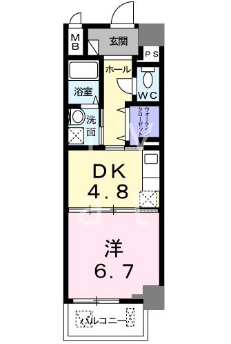 グランブルⅢ 間取り
