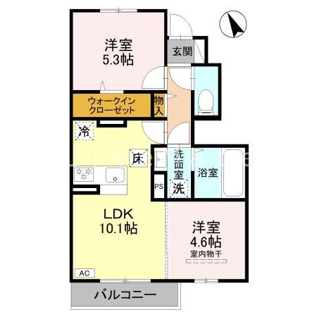 D-room天が岡 間取り