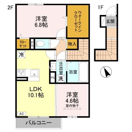 D-room天が岡 間取り