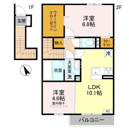D-room天が岡 間取り