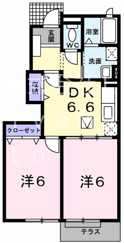 メゾンオルタンシア 間取り