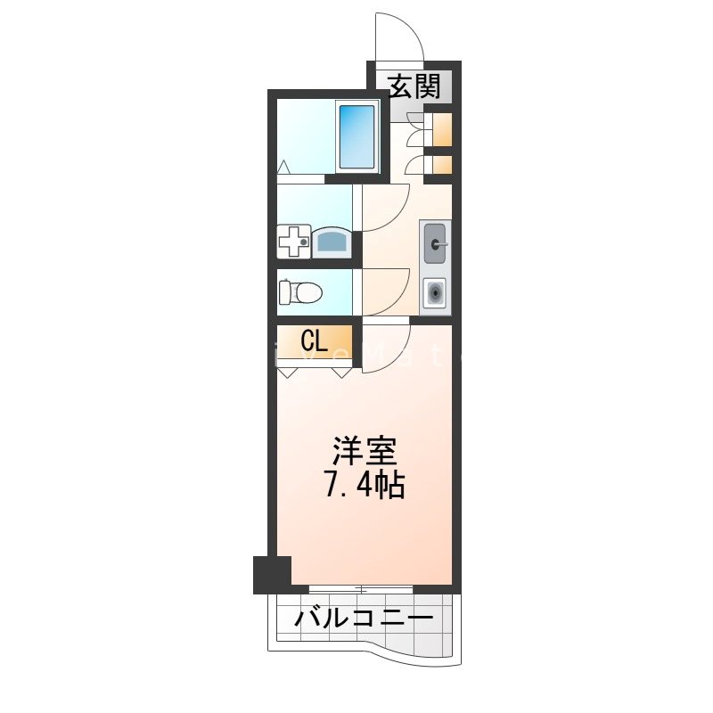 神戸アスタカレッジハイツ 間取り