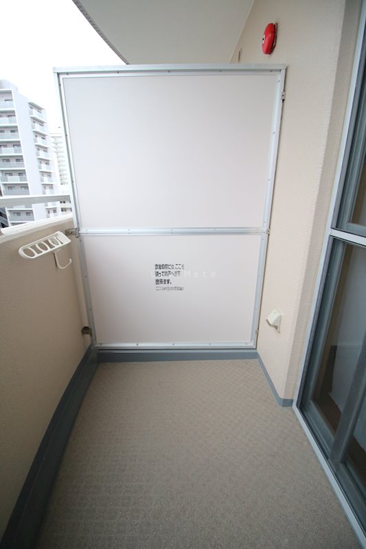 神戸アスタカレッジハイツ ベランダ