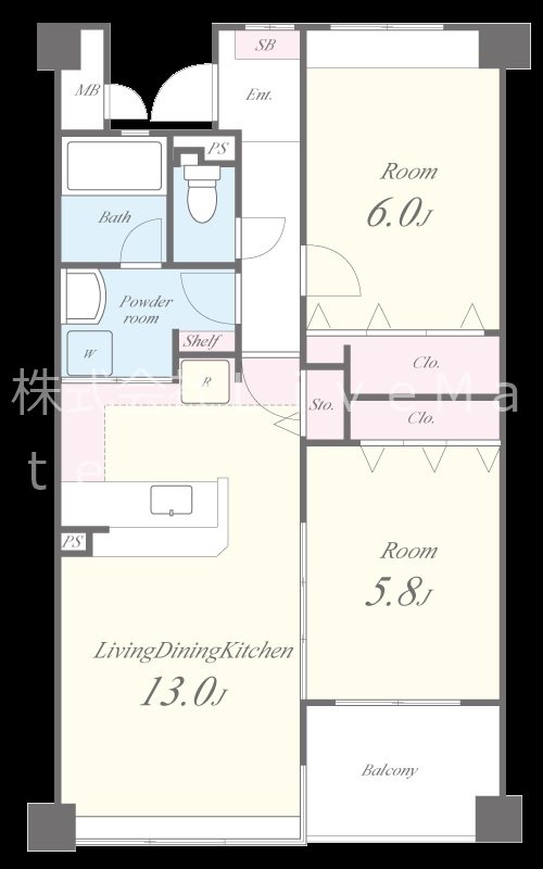 クオリティーナカハシ 間取り
