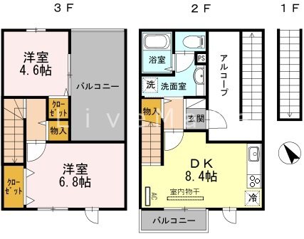 グランアヴァンティⅡB棟 間取り