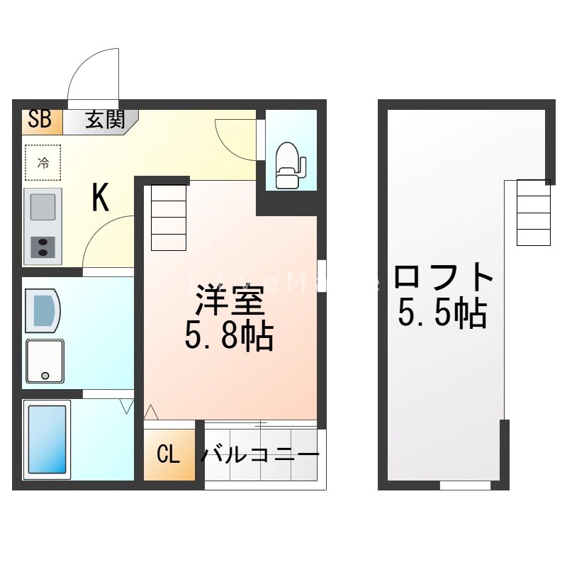 ハーモニーテラス本庄町 間取り