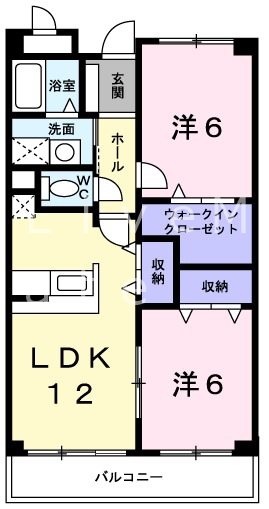 エクセランビラ 間取り
