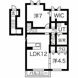 アンソレイエ ファミーユ B棟 間取り