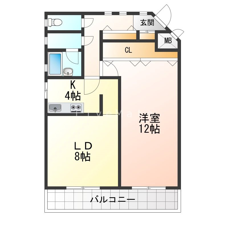 アークパレス誠 間取り