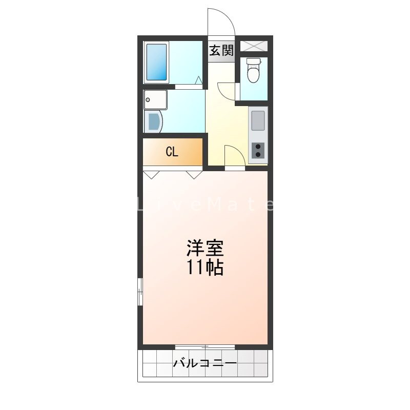エクセルまつたに 間取り