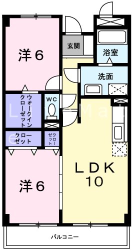 シーサイドパークⅡ 間取り