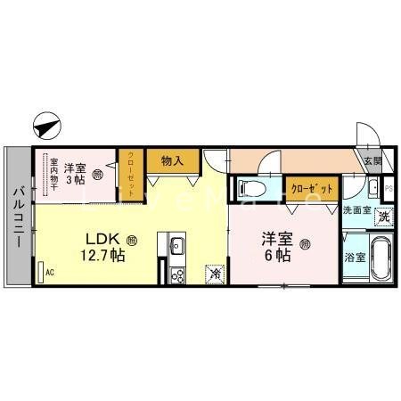 デーヴァ林崎 間取り