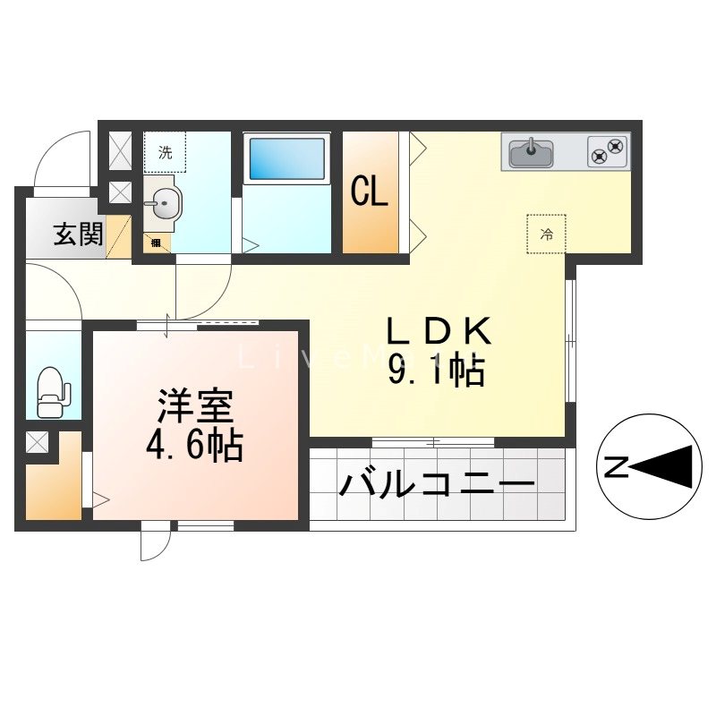 エターナルシー平磯 間取り