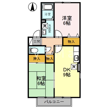 コモド　エール  間取り