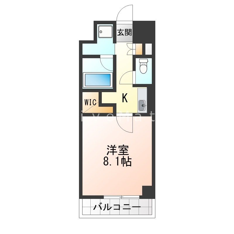 ブランピュール（Blanc Pur) 間取り