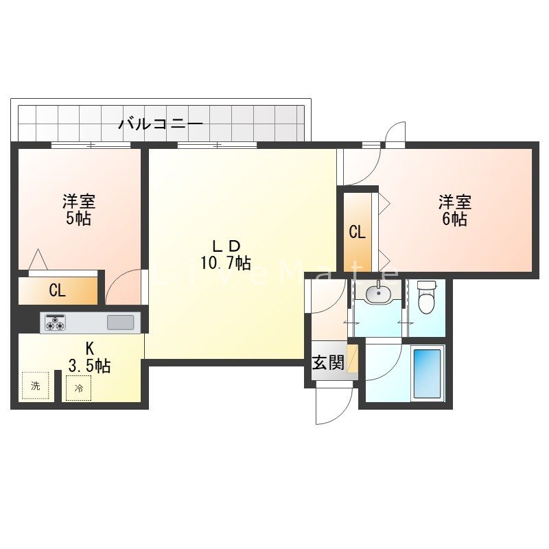 パレ垂水海岸通 間取り