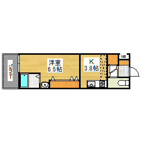 No48 プロジェクト2100博多 間取り