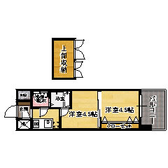 Wes-PROJECT 55博多 間取り