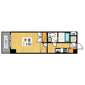 №67　BENEFIT21 間取り