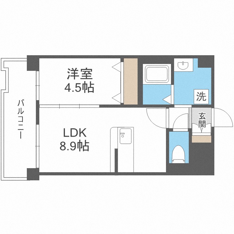 レトワール小笹 間取り