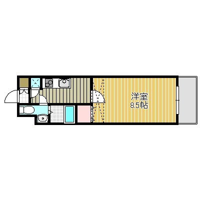 NO.72　HARBOR　EAST　TOWER 間取り