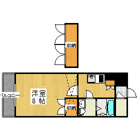 アマリージュ No81 間取り
