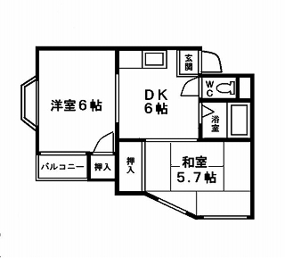 ピュアクレスト前原　No4 間取り