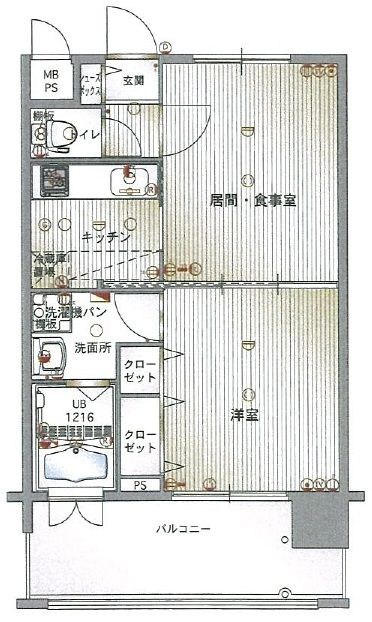 エンクレスト薬院Ⅱ 間取り