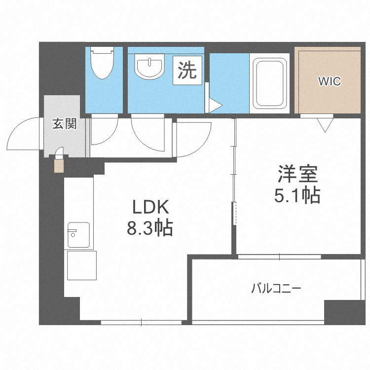 エルヴィータ駅南 間取り