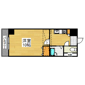Ｇ－プロジェクト天神№31 間取り