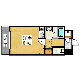 TOWERS AVANTGARDE博多№62 間取り